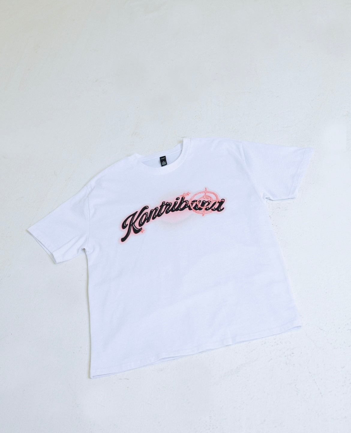 AIRBRUSH WHITE TEE